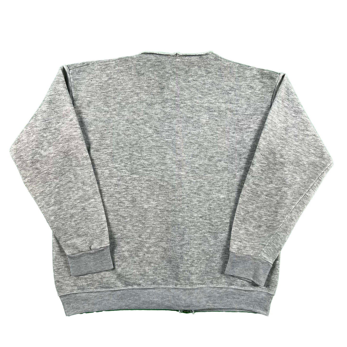80s Hoodless Track & Court Zip Up Hoodie- L