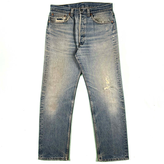90s Nicely Worn Levi's 501 Denim- 31x28.5