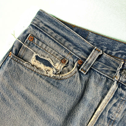 90s Nicely Worn Levi's 501 Denim- 31x28.5