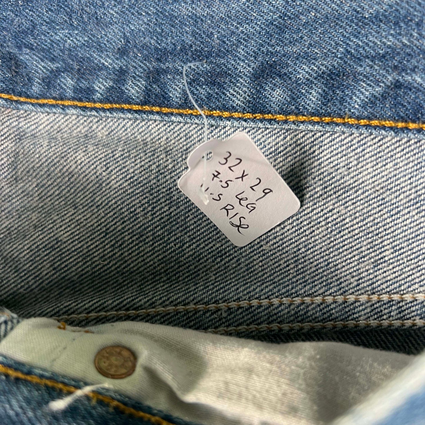 90s Levi's 501 Denim- 32x29