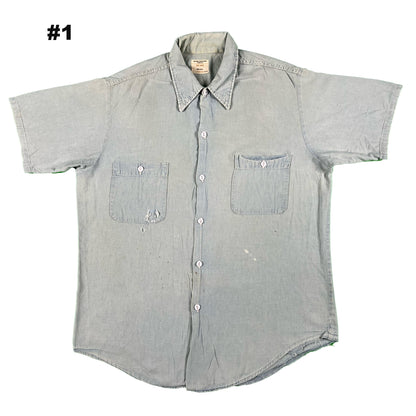 60s Big Mac Selvedge Chambray Shirts- SELECT SHIRT