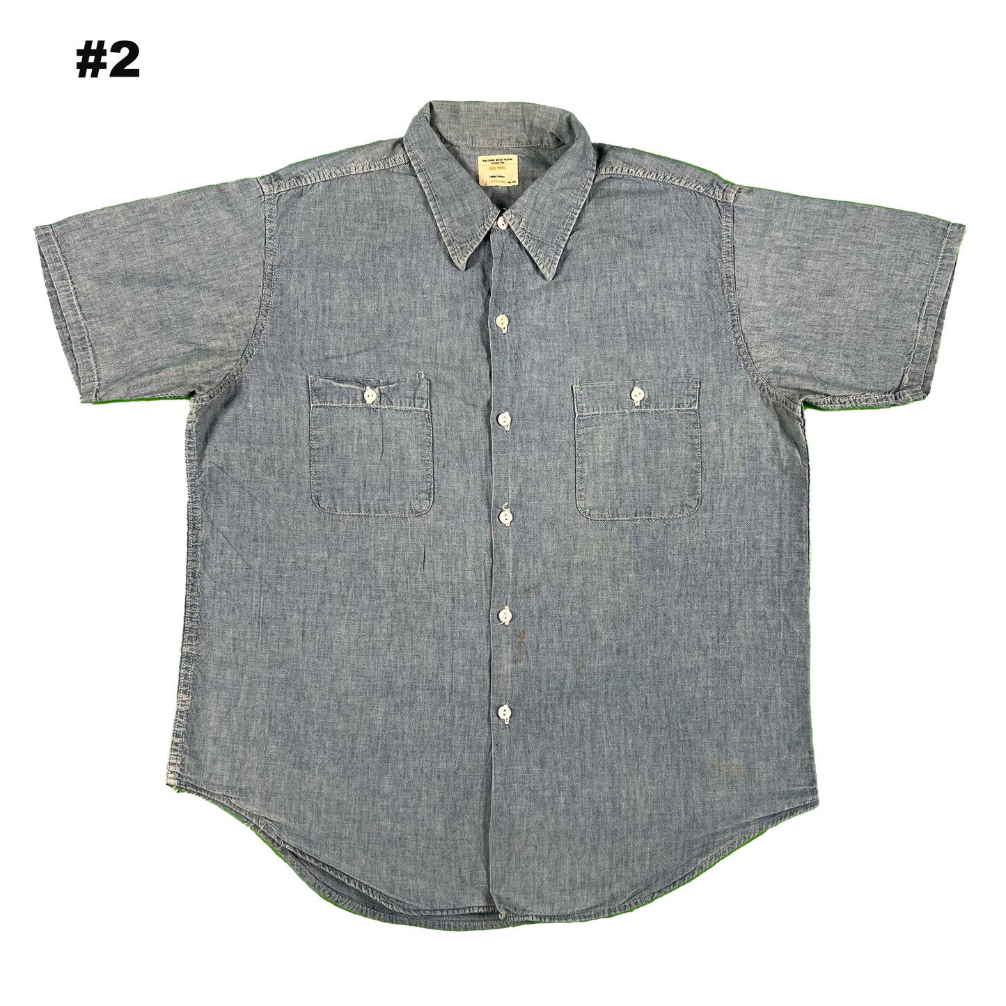 60s Big Mac Selvedge Chambray Shirts- SELECT SHIRT