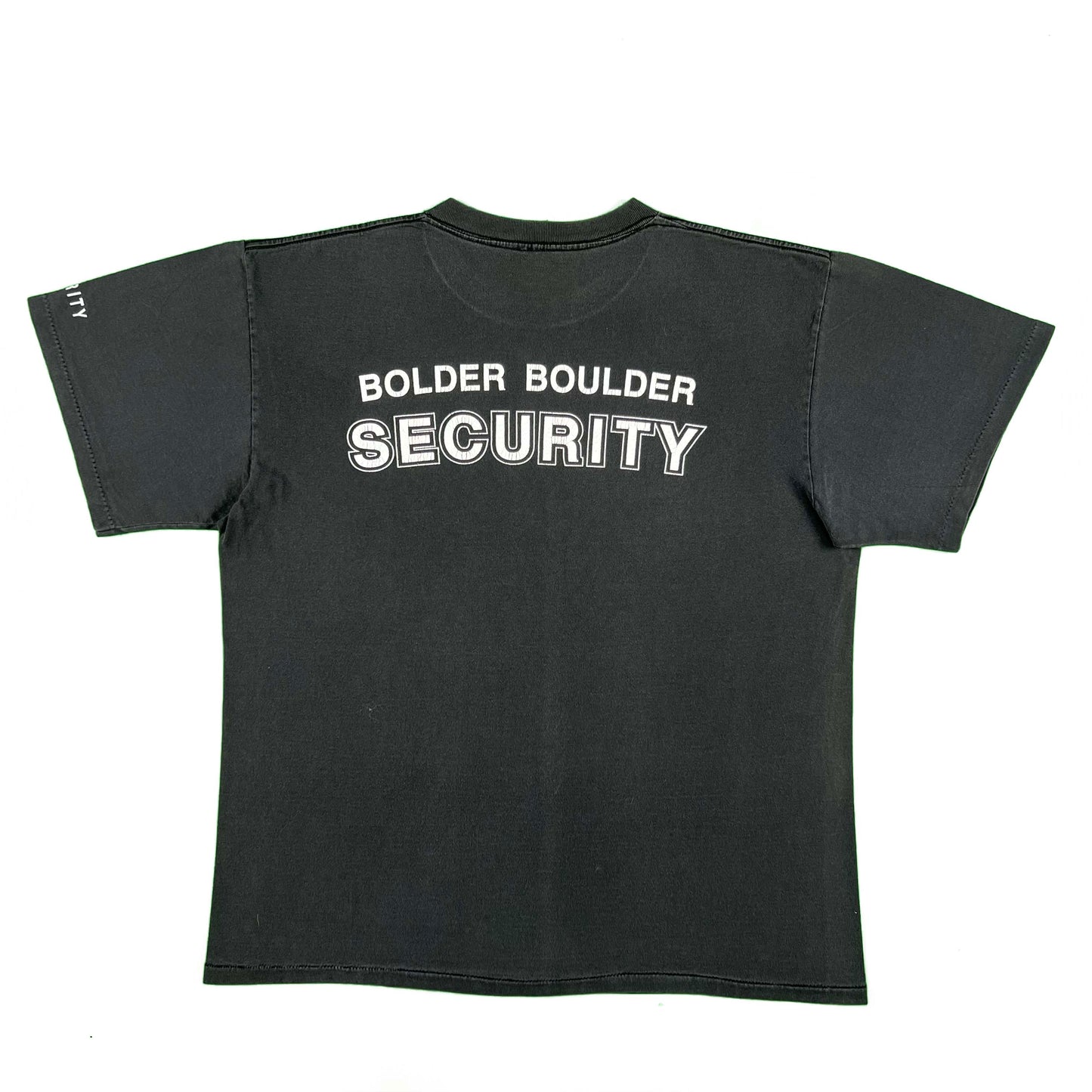 90s Bolder Boulder Security Tee- L