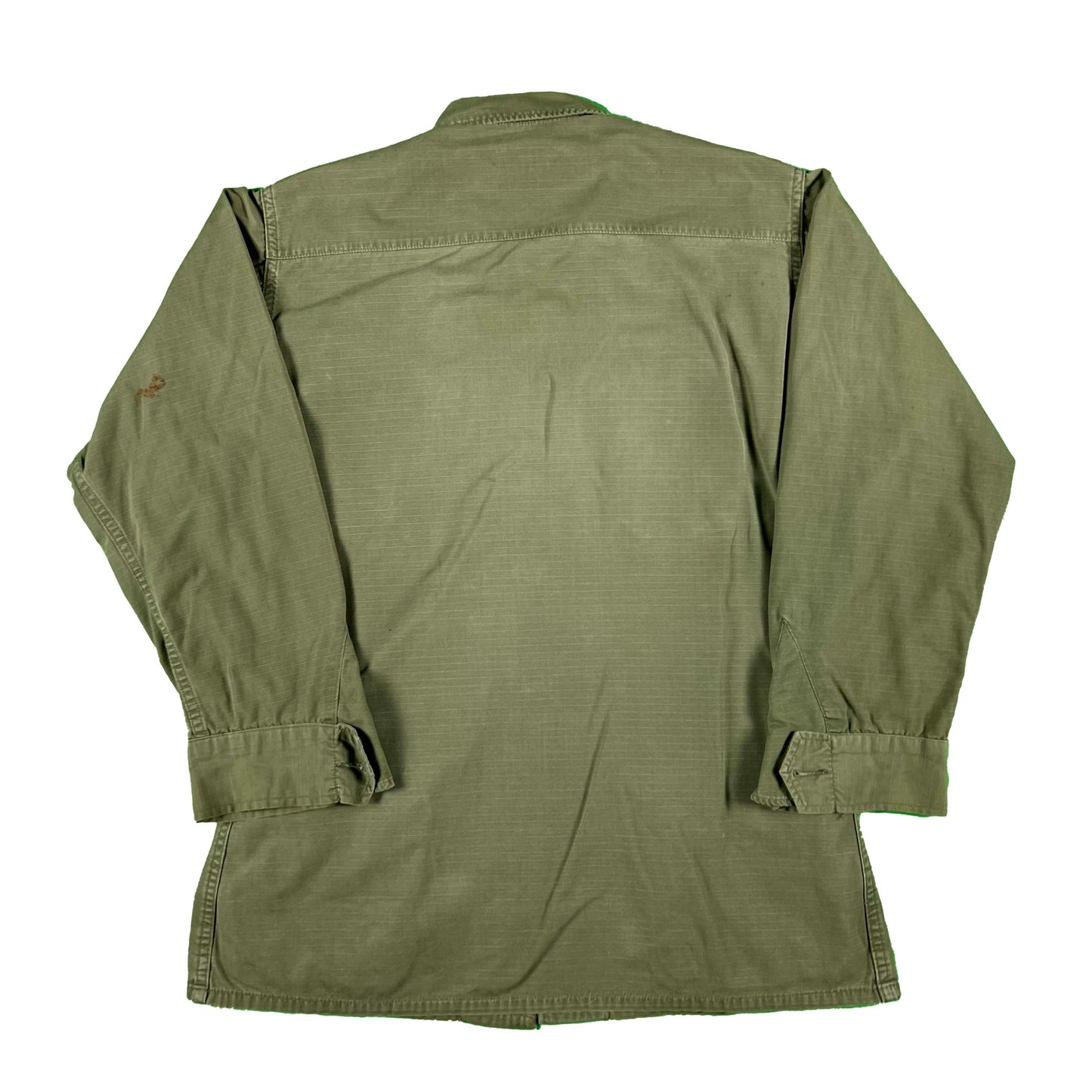 60s US Army Slant Pocket Poplin Army Jacket- S