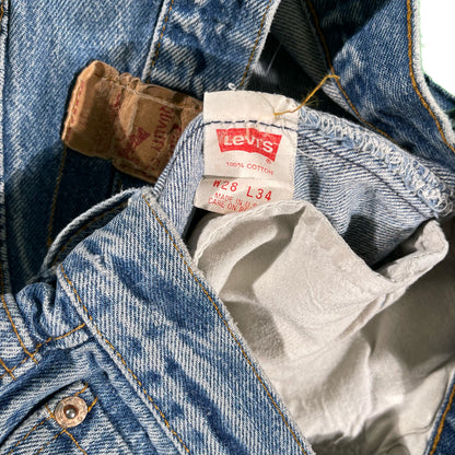 90s Worn to Perfection Levi's 501s - 27x30