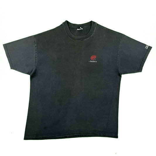 90s Faded Black IBM E-Business Tee- XL