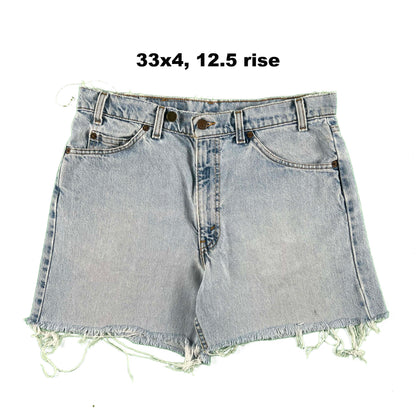80s/90s Levi's Cut Off Denim Shorts- SELECT PAIR