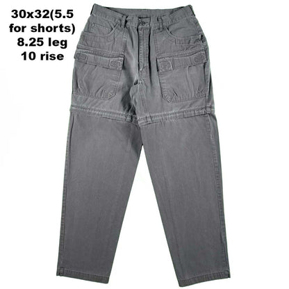 Vintage R.E.I 2 in 1 Hiking Cargo Pants- SELECT PAIR