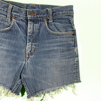 60s Single Stitch Levi's Cutoff Shorts - 27x5