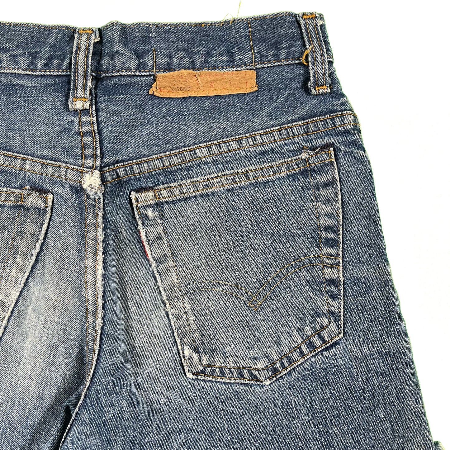 60s Single Stitch Levi's Cutoff Shorts - 27x5