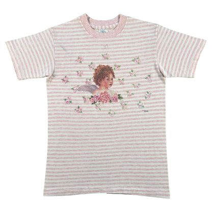 90s Striped Pink Teddy Bears, Angels, & Dogs Tees- SELECT SHIRT