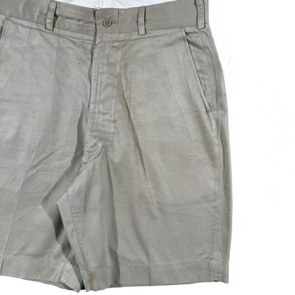 50s US Officer Chino Shorts - 33x8.5