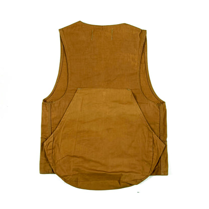 60s/70s Waffle Thermal and Zip Hunting Vest Combo- S