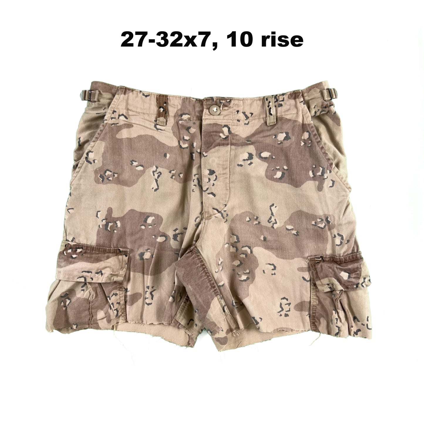 Vintage Chopped Camo Baggy Shorts- SELECT PAIR