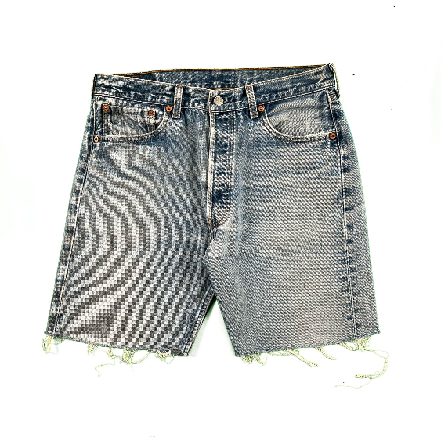 90s Cut Off Levi's 501s Denim Shorts- 32x8