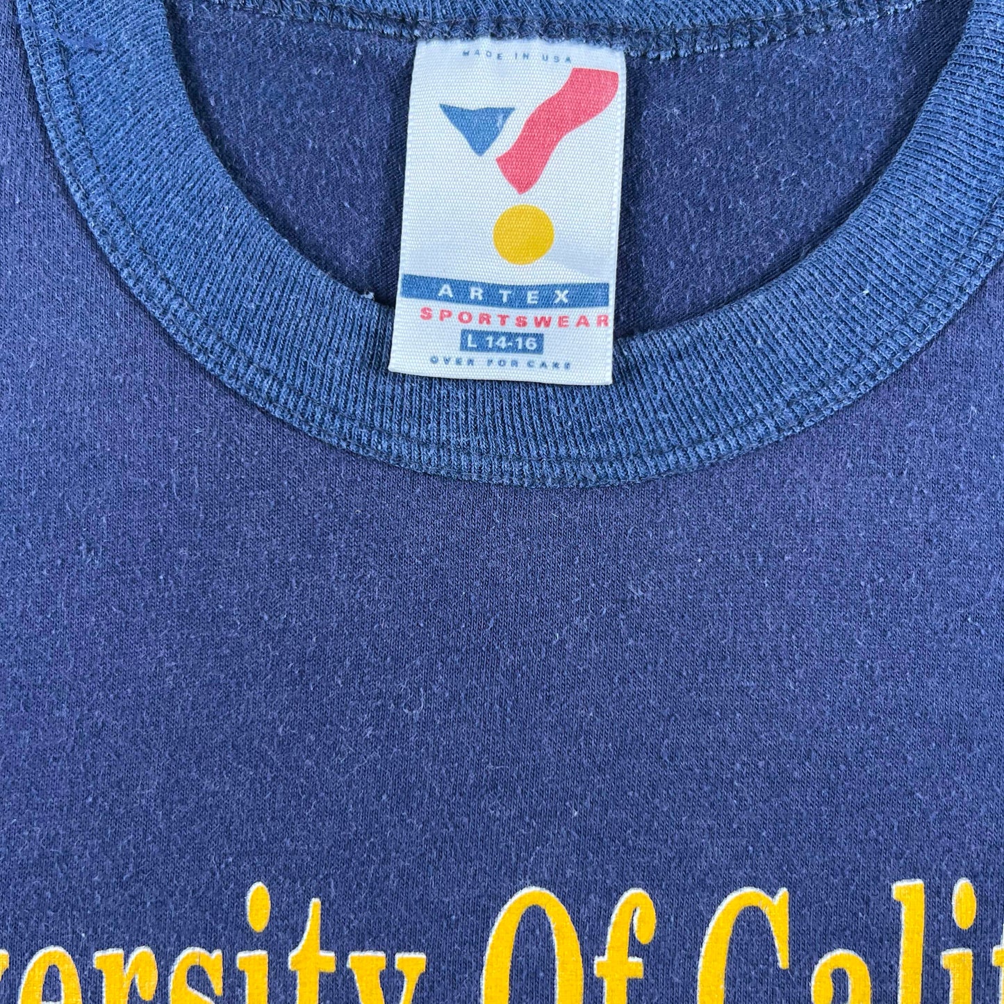 80s Cal Berkely Mascot Tee- S