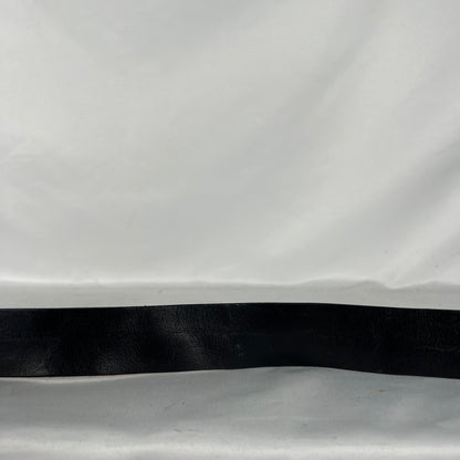 00s Old Navy Rhinestone Buckle Black Leather Belt- 26"-30"