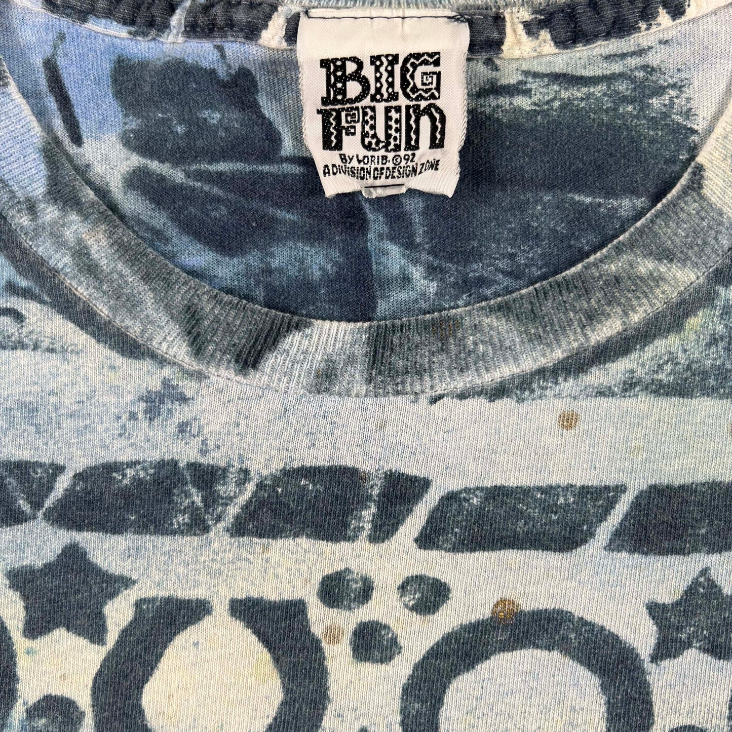 90s AOP Cowboy Tee- XXL