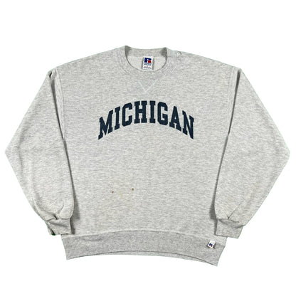 90s Michigan Russell Sweatshirt- L