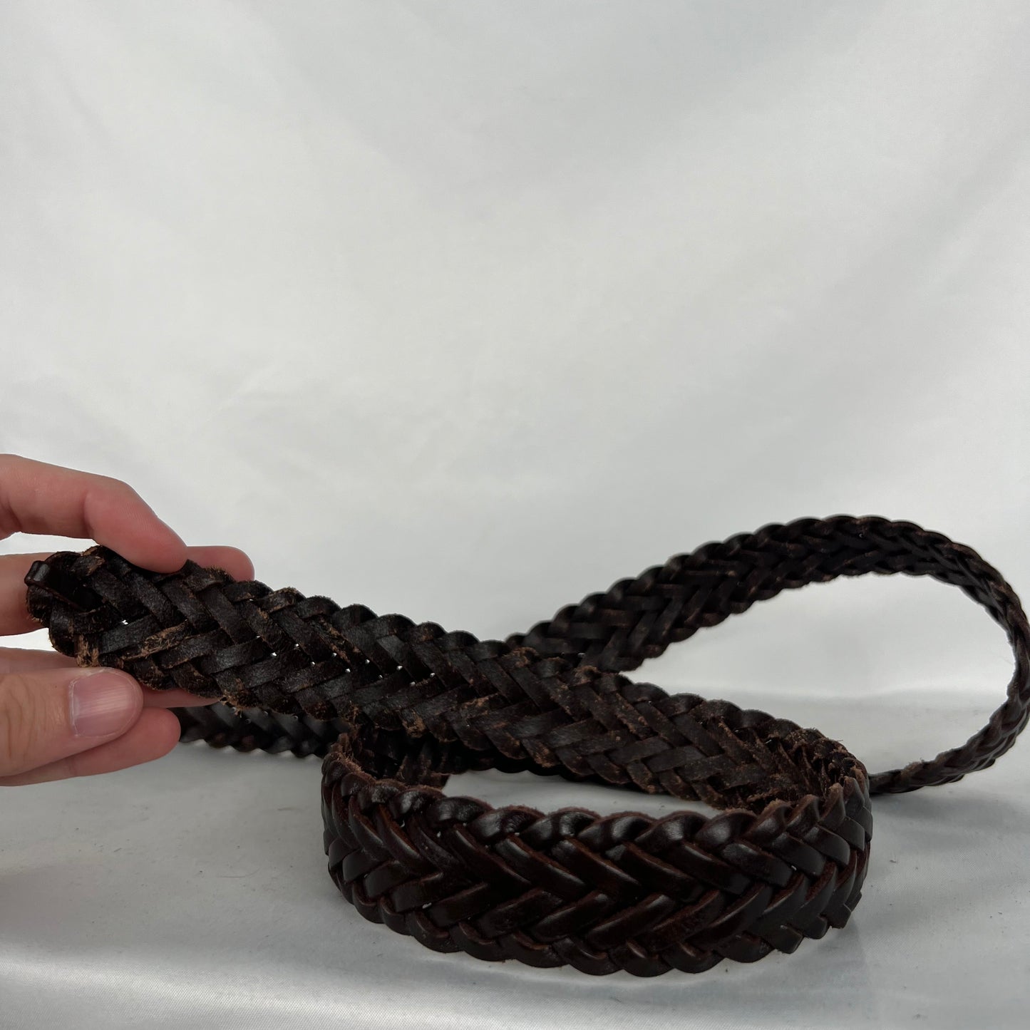 Banana Republic Black & Brown Braided Leather Belts- SELECT BELT