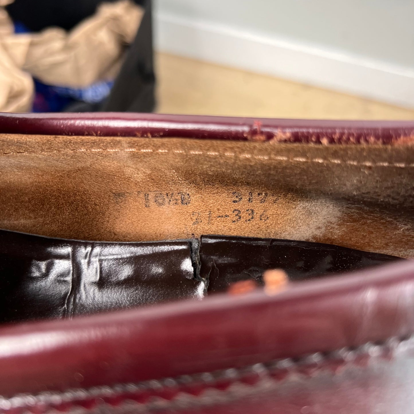 80s Oxblood Leather Tassel & Penny Loafers- SELECT PAIR