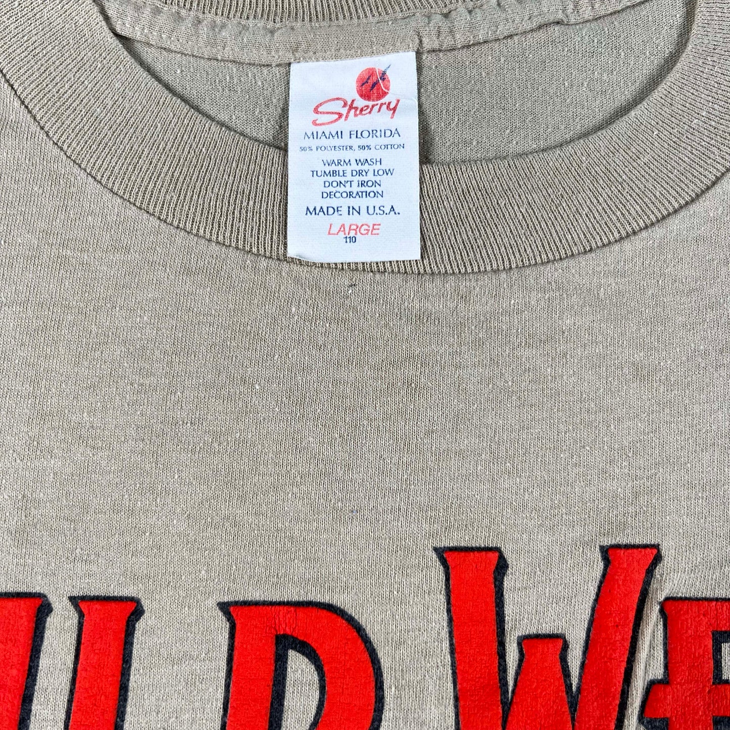 80s Wyoming Wild West Supply & Clothing Tee- M