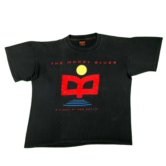 90s The Moody Blues Red Rocks Tee- L