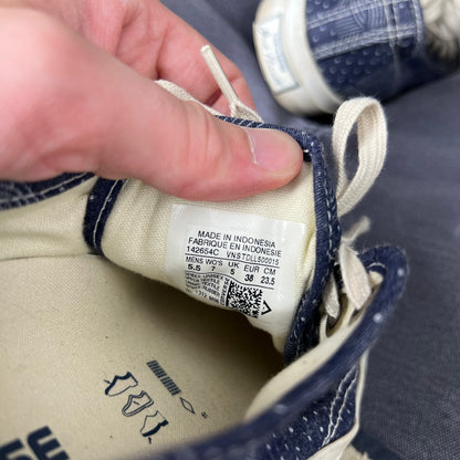 Detailed Blue Jack Purcell Converse- M's 5.5, W's 7