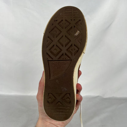 Sun Faded Black Comme Des Garçons Play Converse- M's 4, W's 5.5
