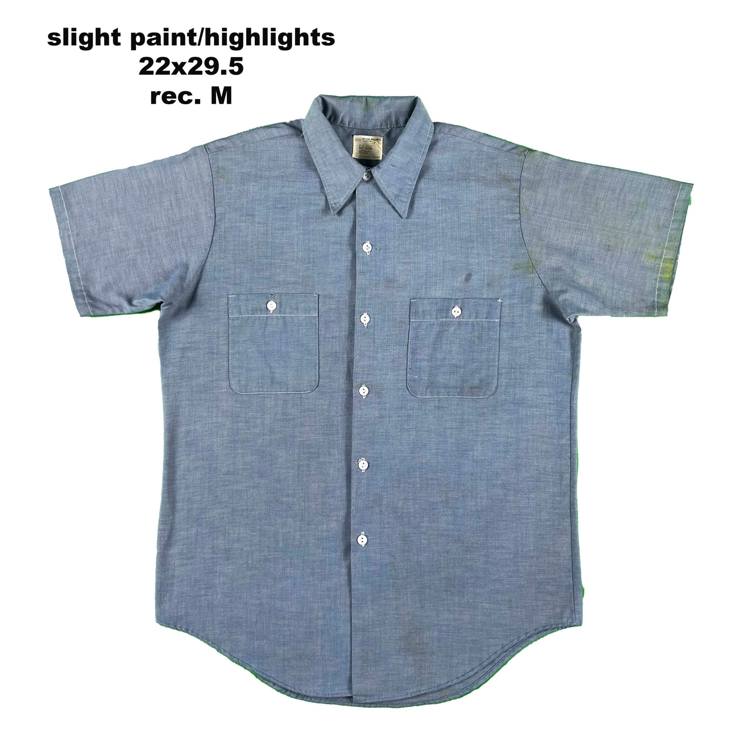 60s/70s Big Mac Chambray Shirts- SELECT SHIRT