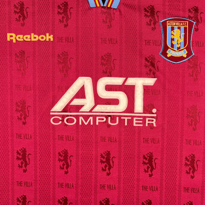 90s Aston Villa Jersey- XL