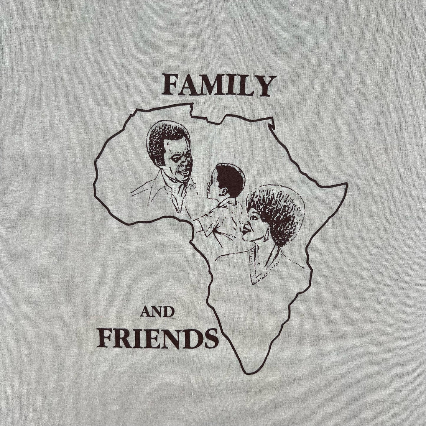 80s Family and Friends Africa Tee- M