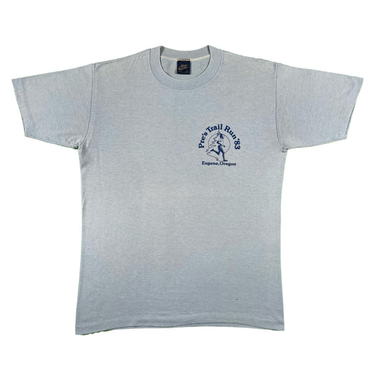 80s Nike Pre's Trail Run Tee- L