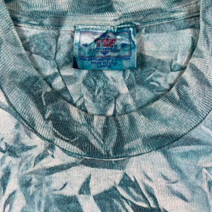 90s Tie Dye "Let no man thirst for lack of real ale" Boston Tee- L