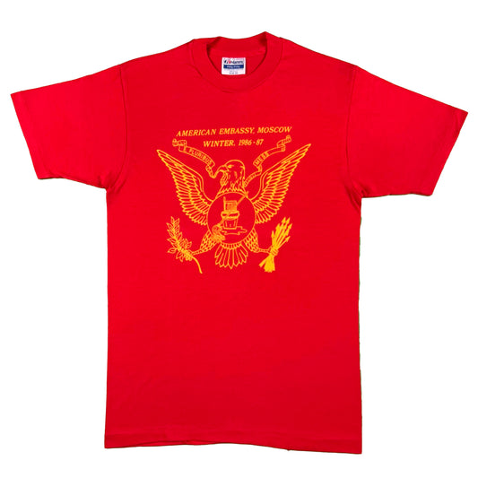 80s American Embassy Moscow Tee- S