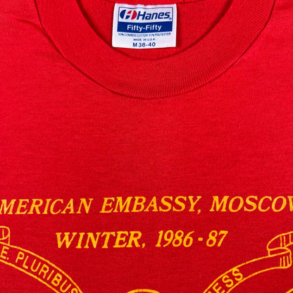 80s American Embassy Moscow Tee- S