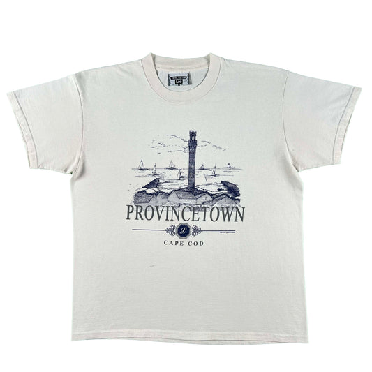 90s Provincetown Cape Cod Tee- L