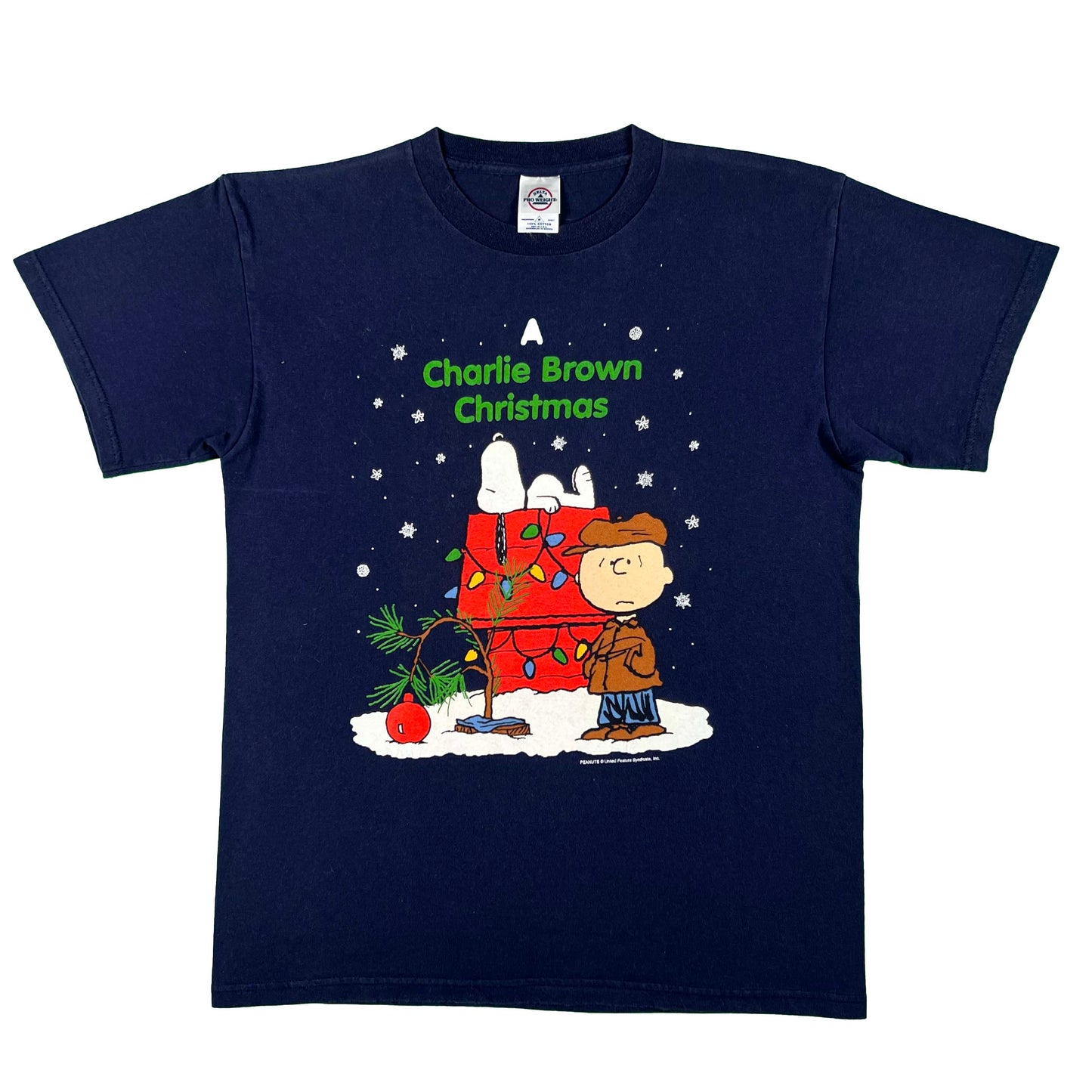 00s A Charlie Brown Christmas Tee- M