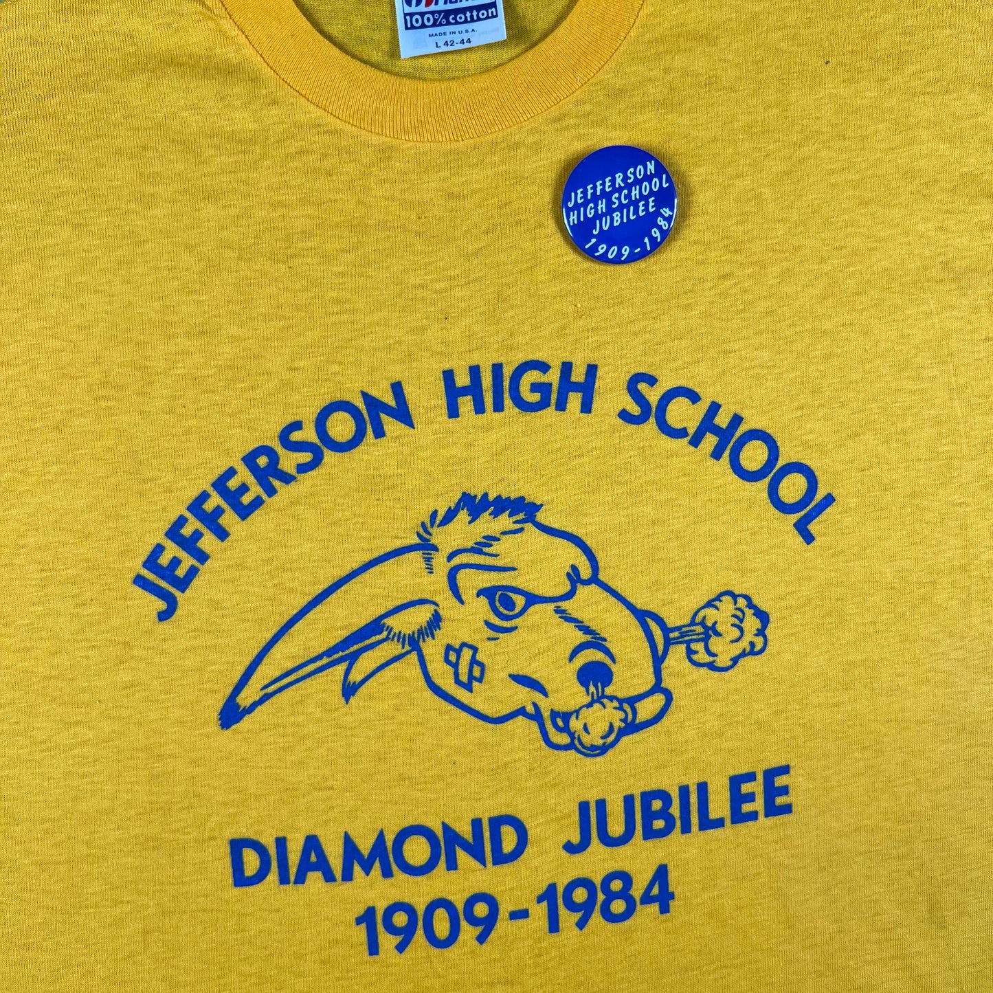 80s Jefferson High School Jubilee Tee- L