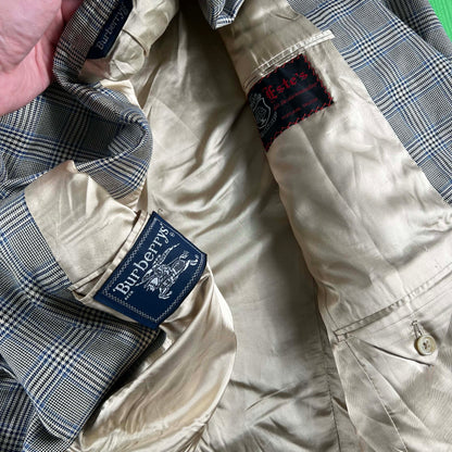 80s Burberrys Pinned Charm Blazer- M