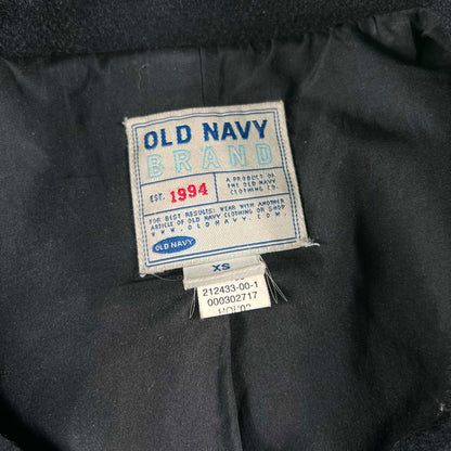 2002 Old Navy Wool Trench Coat- XS