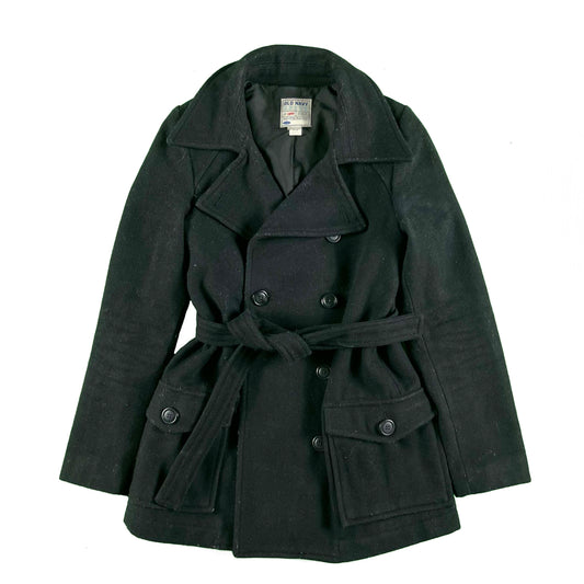 2002 Old Navy Wool Trench Coat- XS