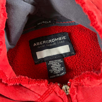 00s Abercrombie & Fitch Zip Up Hoodie- L