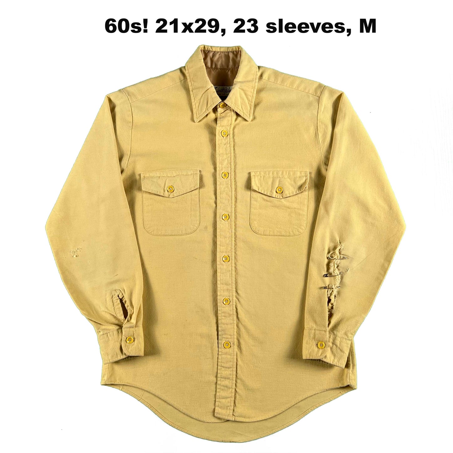Vintage 100% Cotton Chamois Shirts- SELECT SHIRT