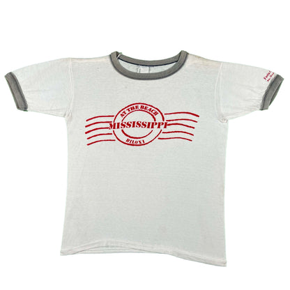 70s Biloxi, MS Ringer Tee- S