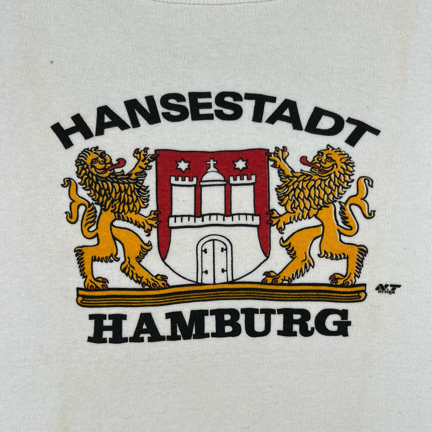 80s Hamburg Germany Tee- M