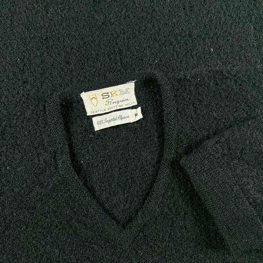 50s/60s Alpaca Knit Sweater- M