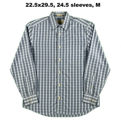 Vintage Eddie Bauer 100% Cotton Button Up Shirts- SELECT SHIRT