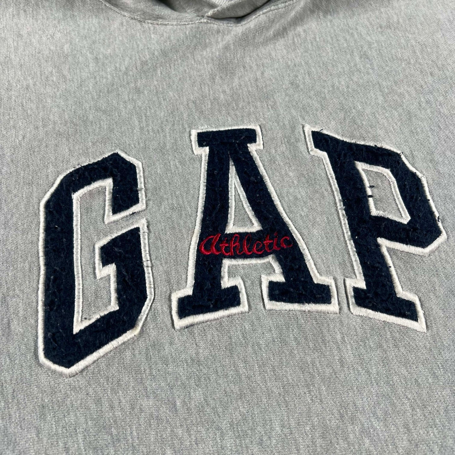 90s Gap Athletic Reverse Weave Hoodie- S