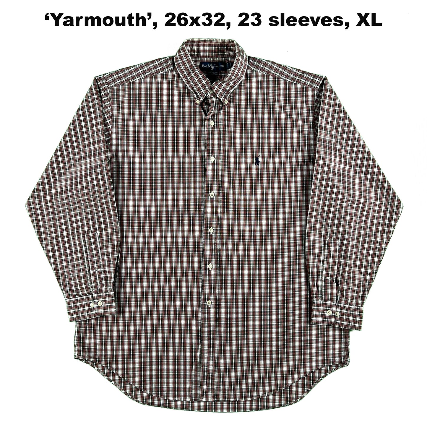 Vintage Ralph Lauren 100% Cotton Button Up Shirts- SELECT SHIRT